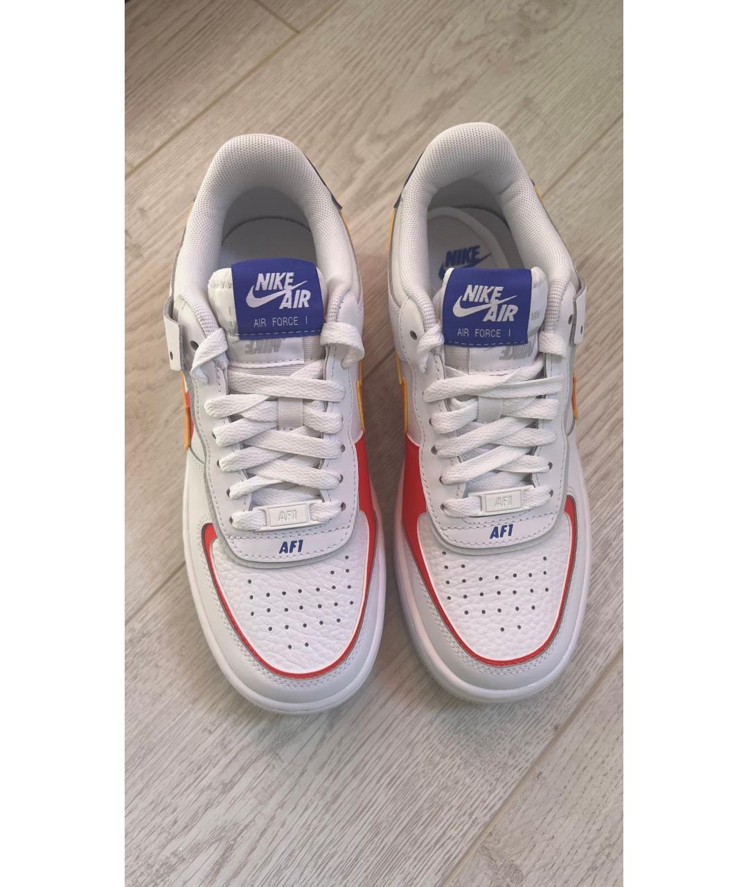 NIKE Мульти кожаные кроссовки, фото 3