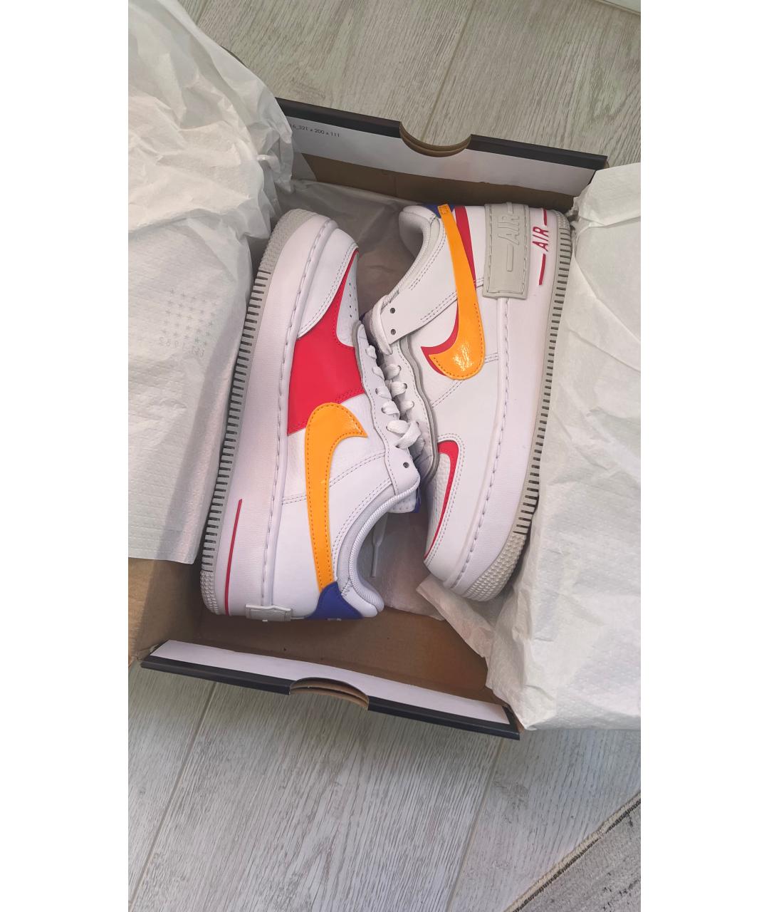 NIKE Мульти кожаные кроссовки, фото 6