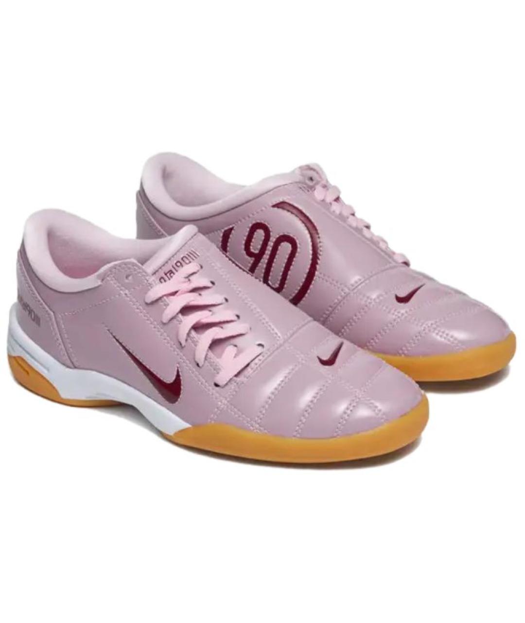 NIKE Розовые кожаные кеды, фото 2