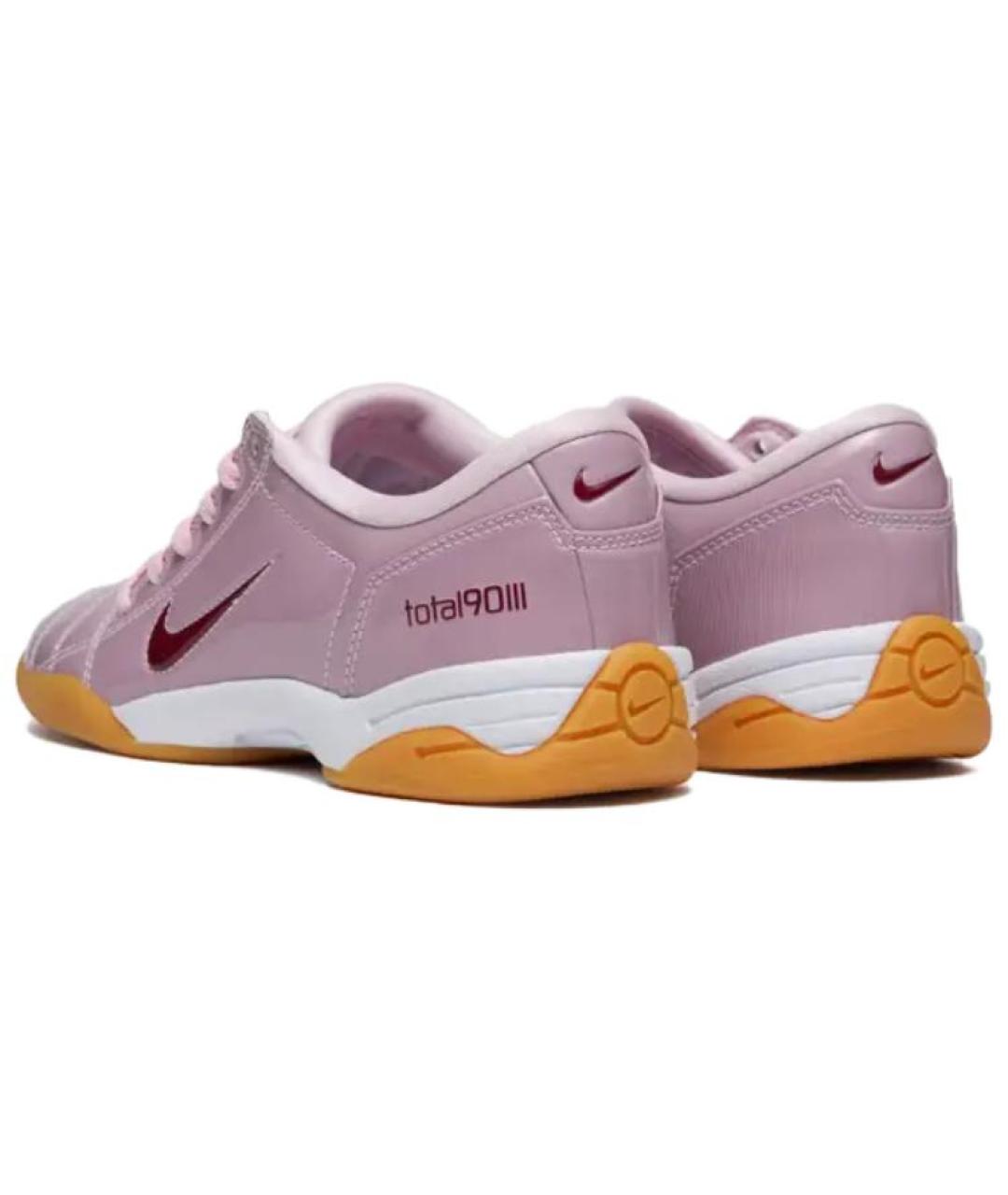 NIKE Розовые кожаные кеды, фото 3