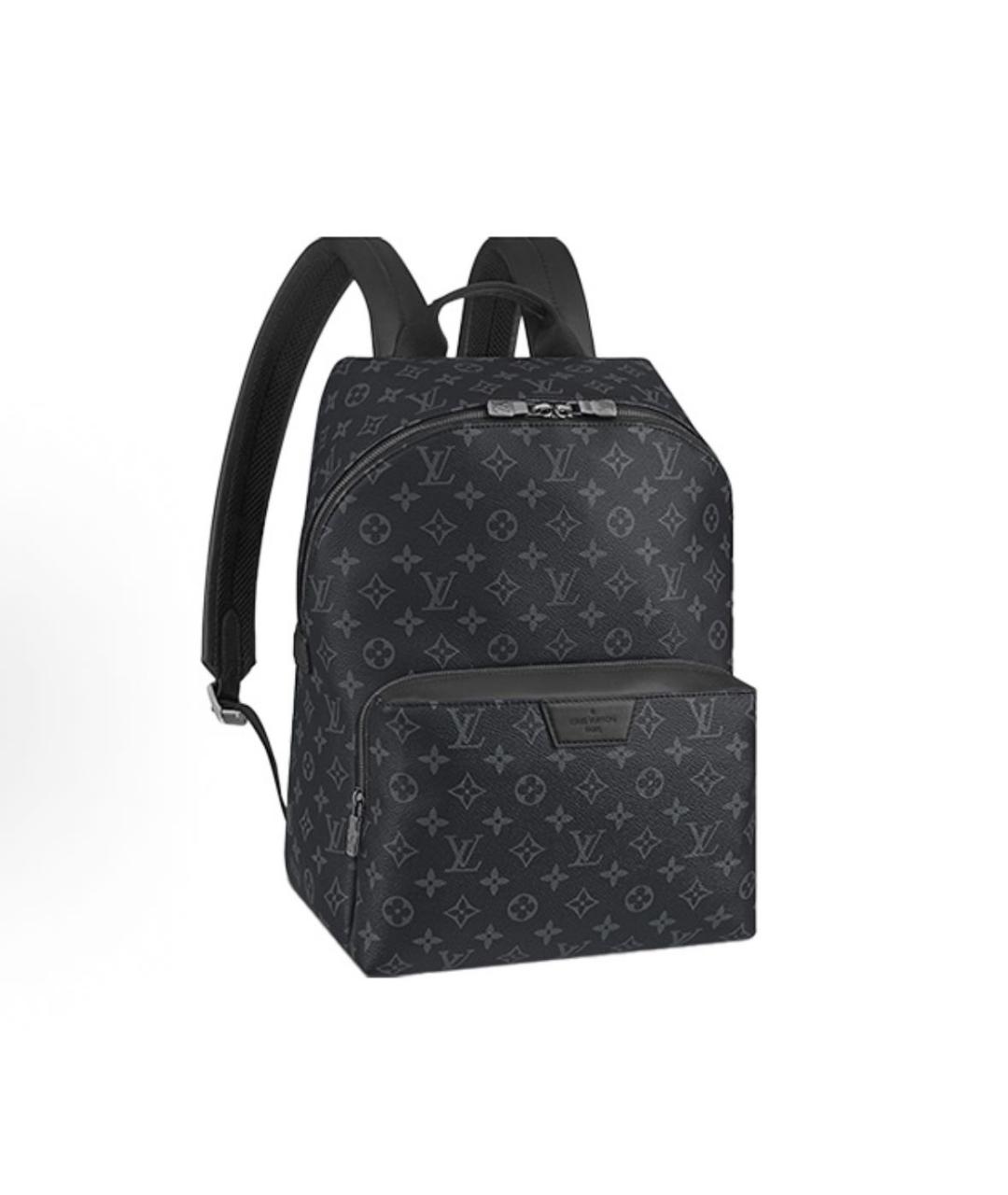 LOUIS VUITTON Антрацитовый рюкзак, фото 6