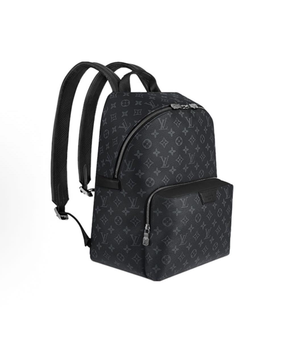 LOUIS VUITTON Антрацитовый рюкзак, фото 2