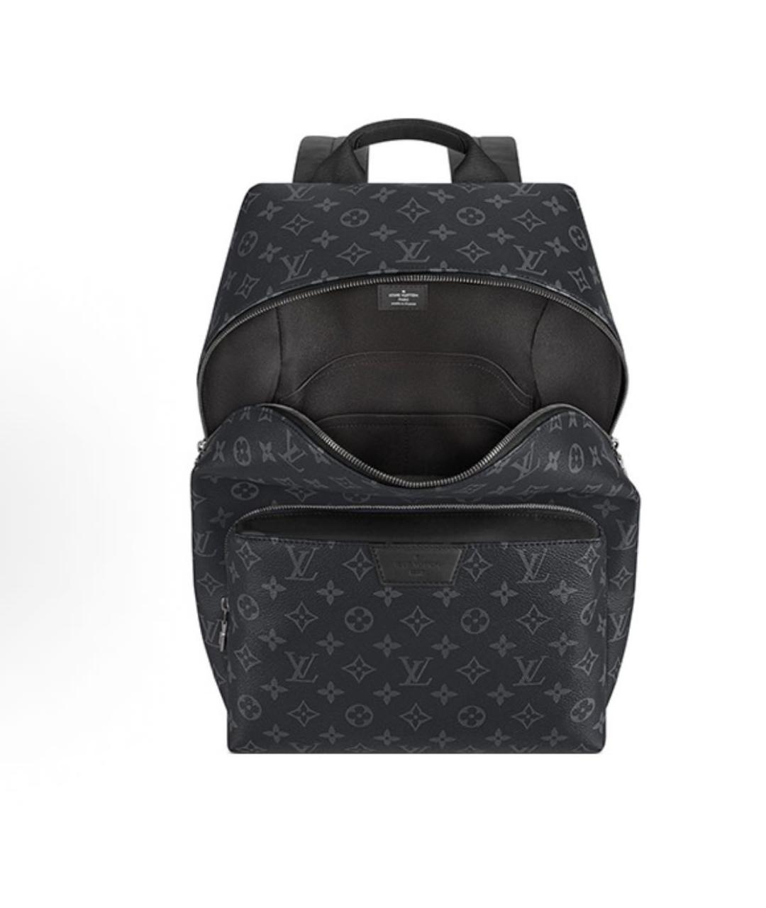 LOUIS VUITTON Антрацитовый рюкзак, фото 5