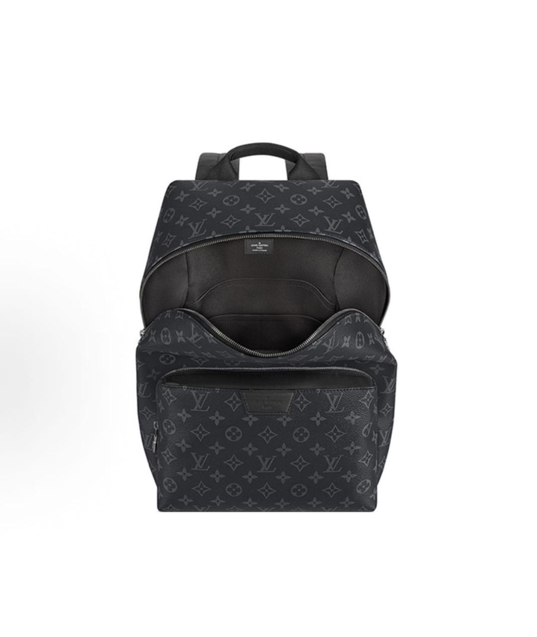 LOUIS VUITTON Антрацитовый рюкзак, фото 5