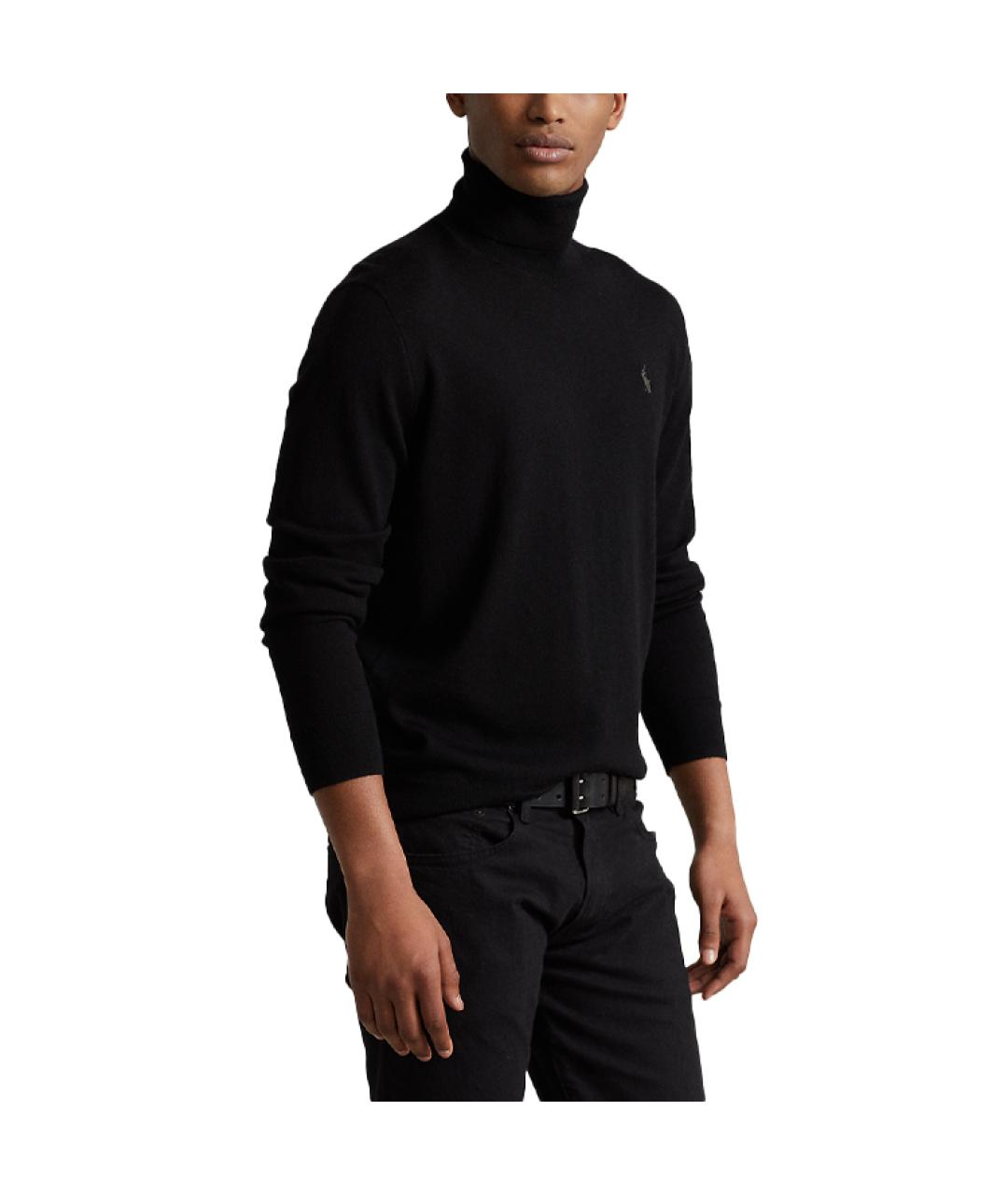 POLO RALPH LAUREN Черный джемпер / свитер, фото 4