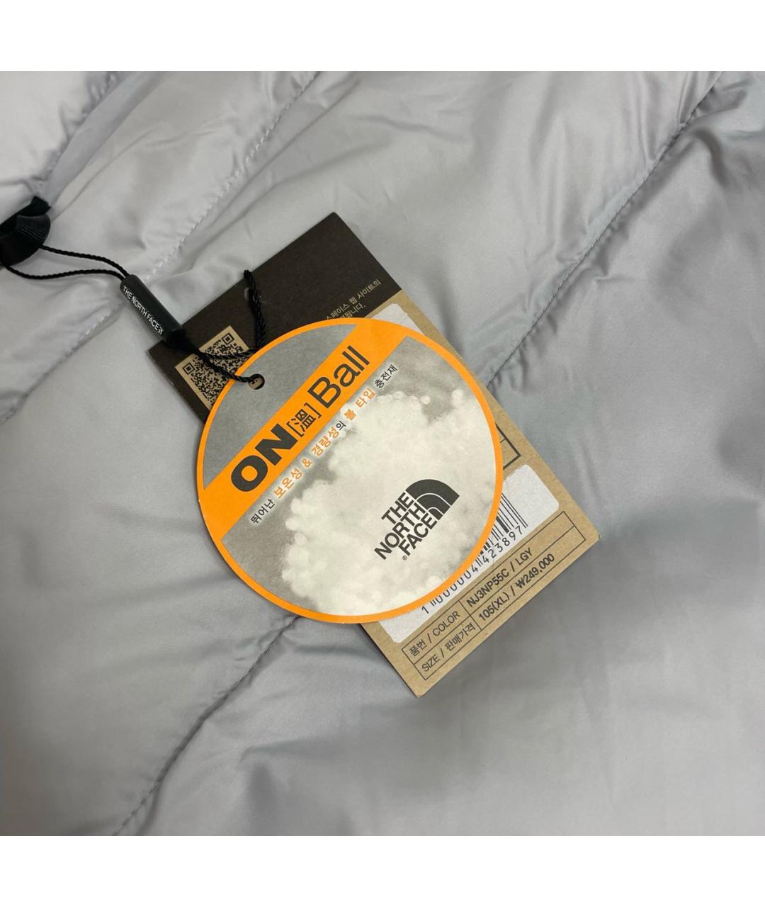 THE NORTH FACE Серый пуховик, фото 5