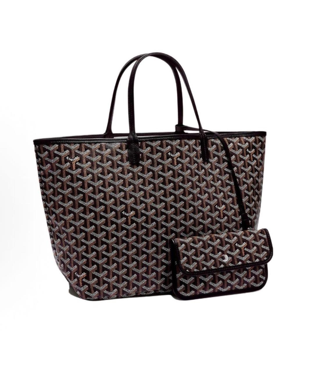 GOYARD Черная сумка тоут, фото 7
