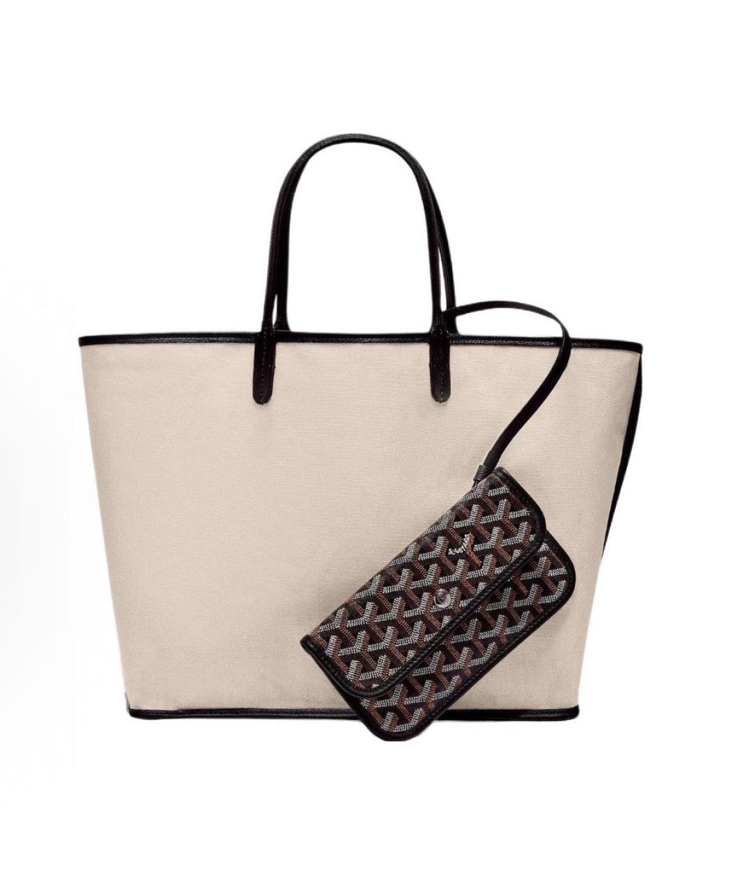 GOYARD Черная сумка тоут, фото 3