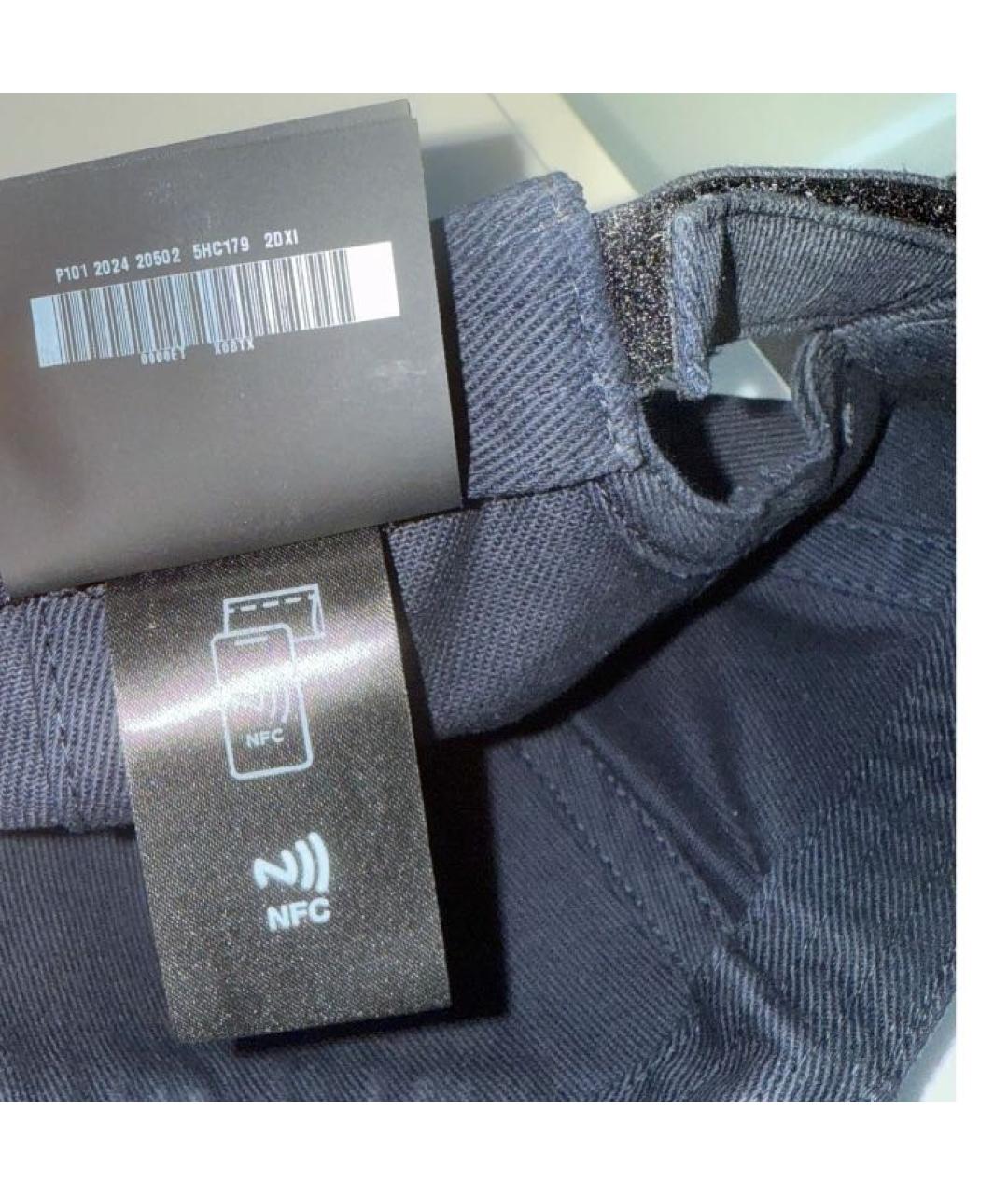 MIU MIU Черная хлопковая кепка, фото 4