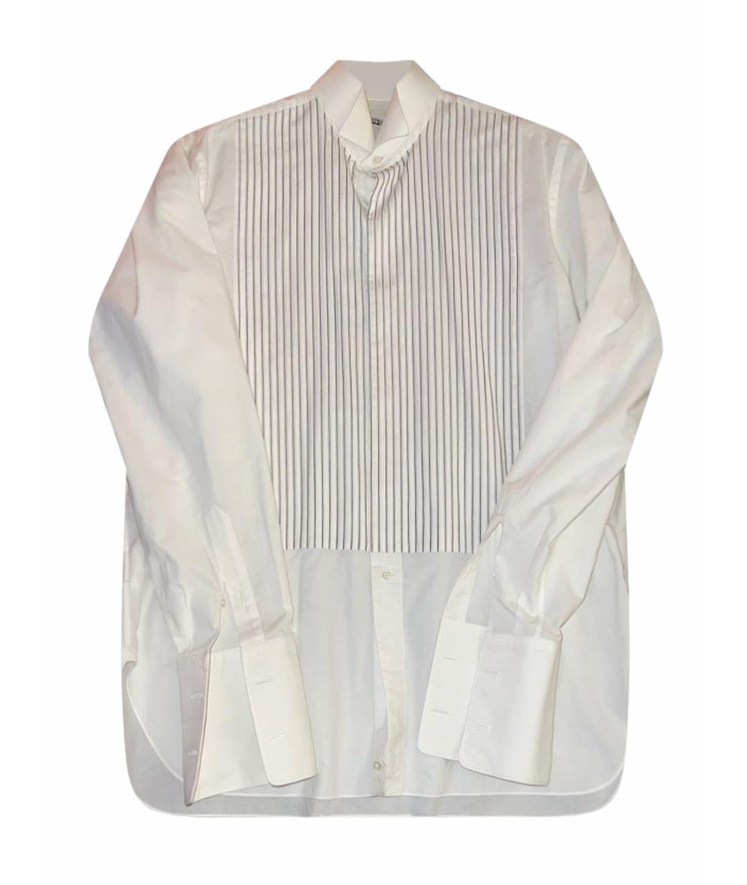 ZILLI Белая хлопковая классическая рубашка, фото 1