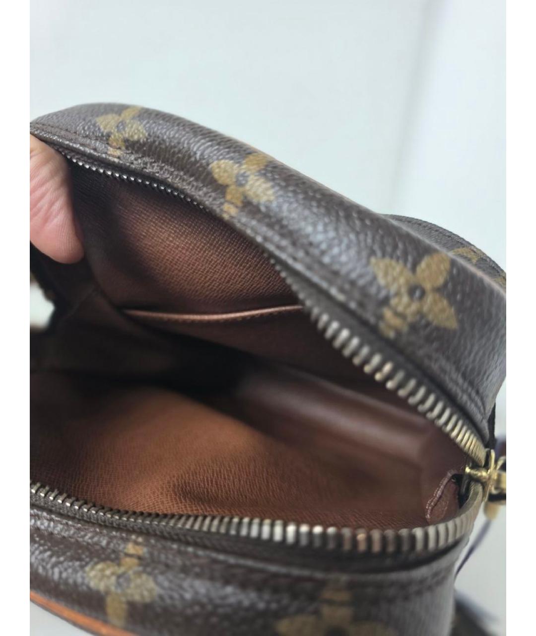 LOUIS VUITTON Коричневая сумка на плечо, фото 4