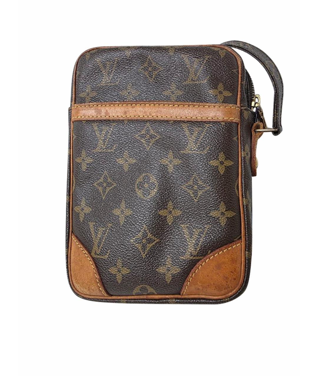 LOUIS VUITTON Коричневая сумка на плечо, фото 1
