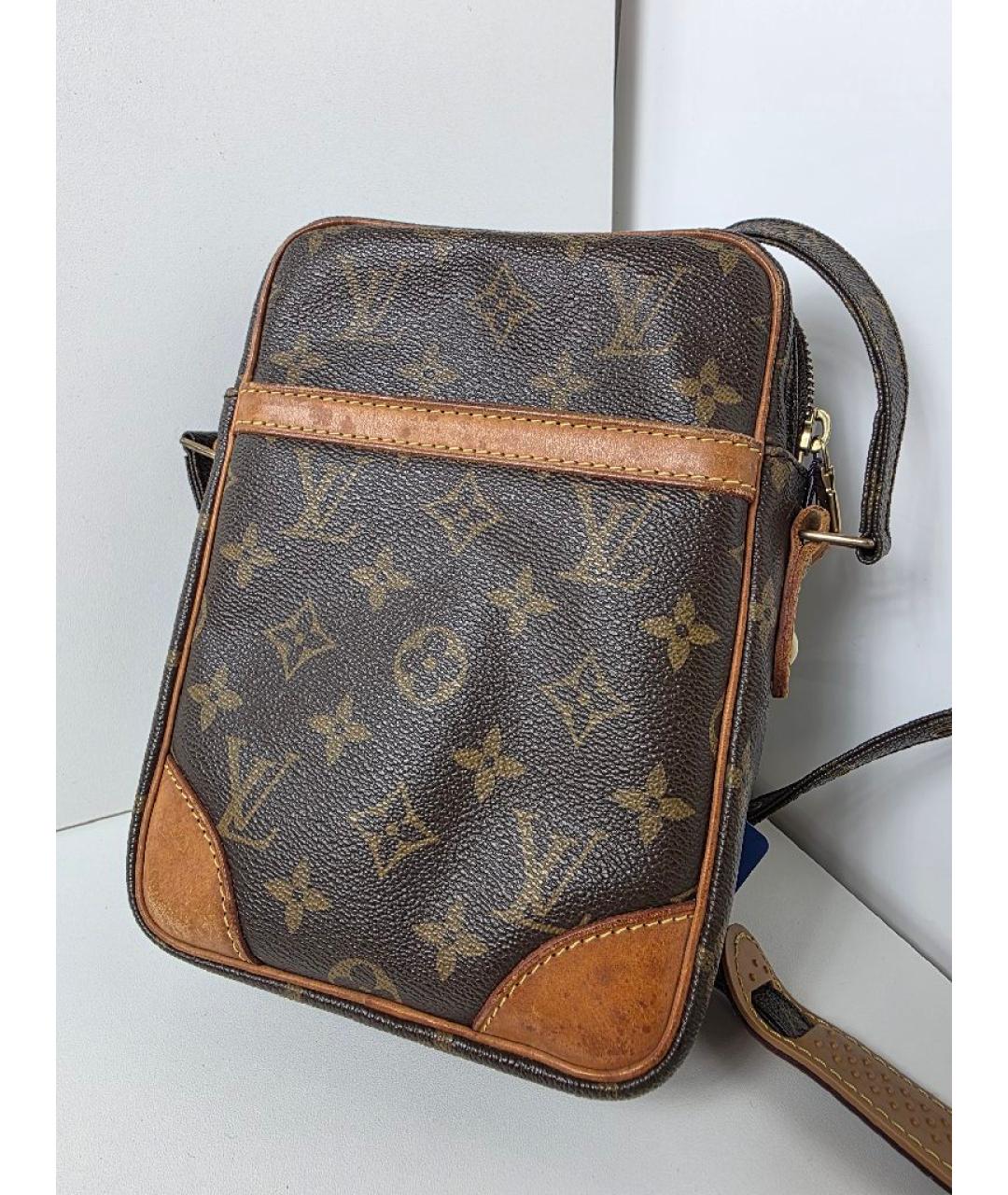 LOUIS VUITTON Коричневая сумка на плечо, фото 9