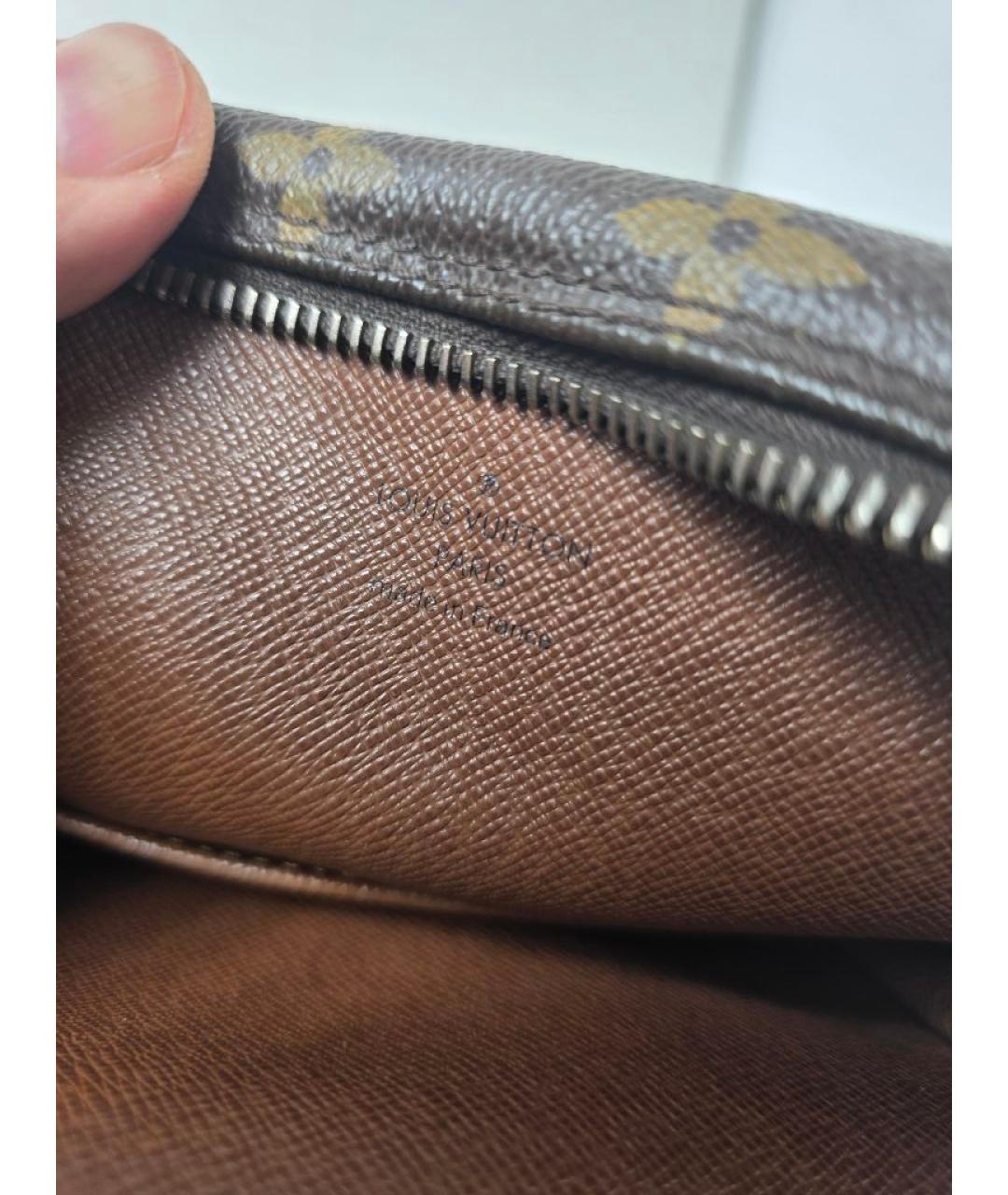 LOUIS VUITTON Коричневая сумка на плечо, фото 5