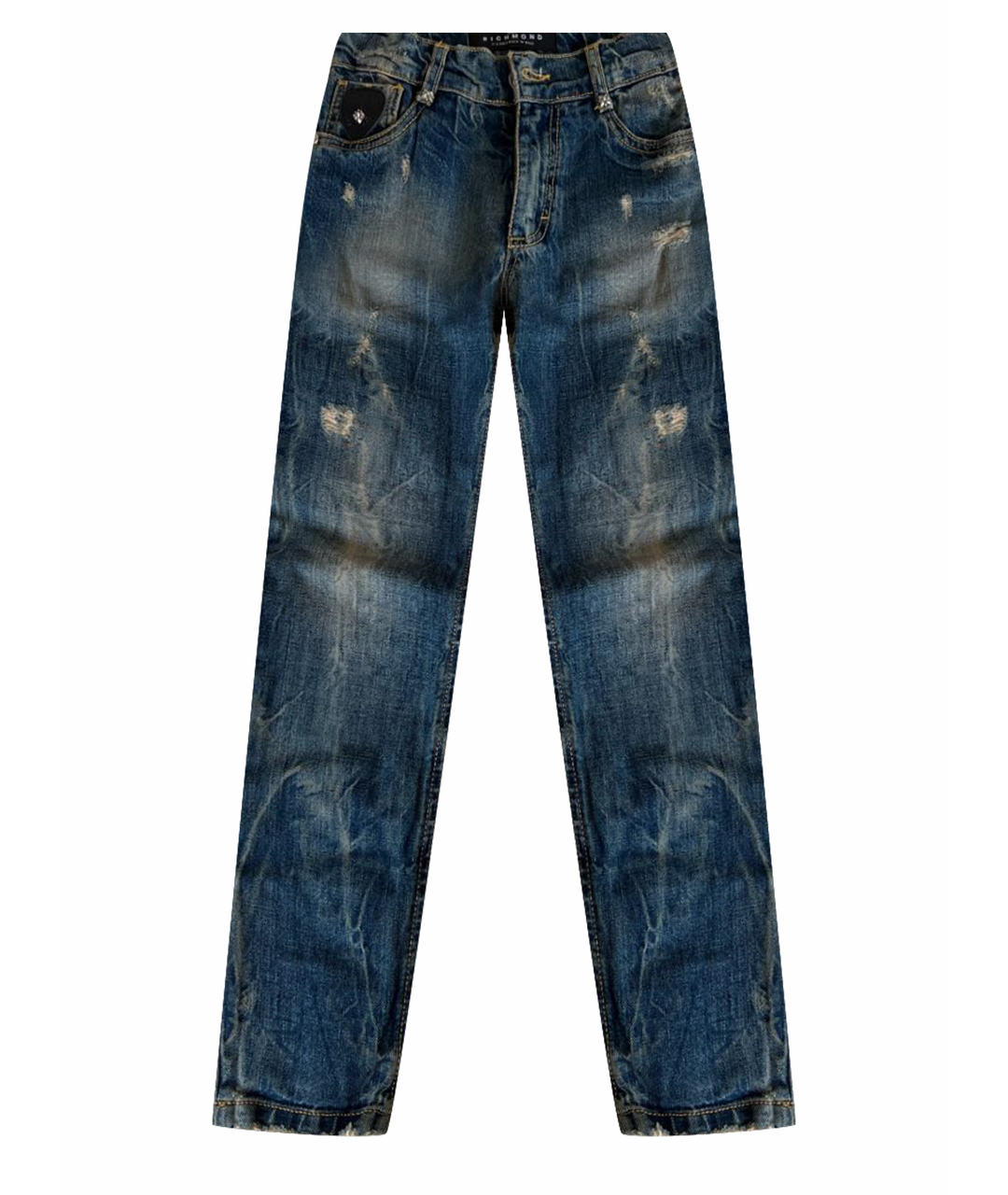 JOHN RICHMOND Темно-синие детские джинсы, фото 1