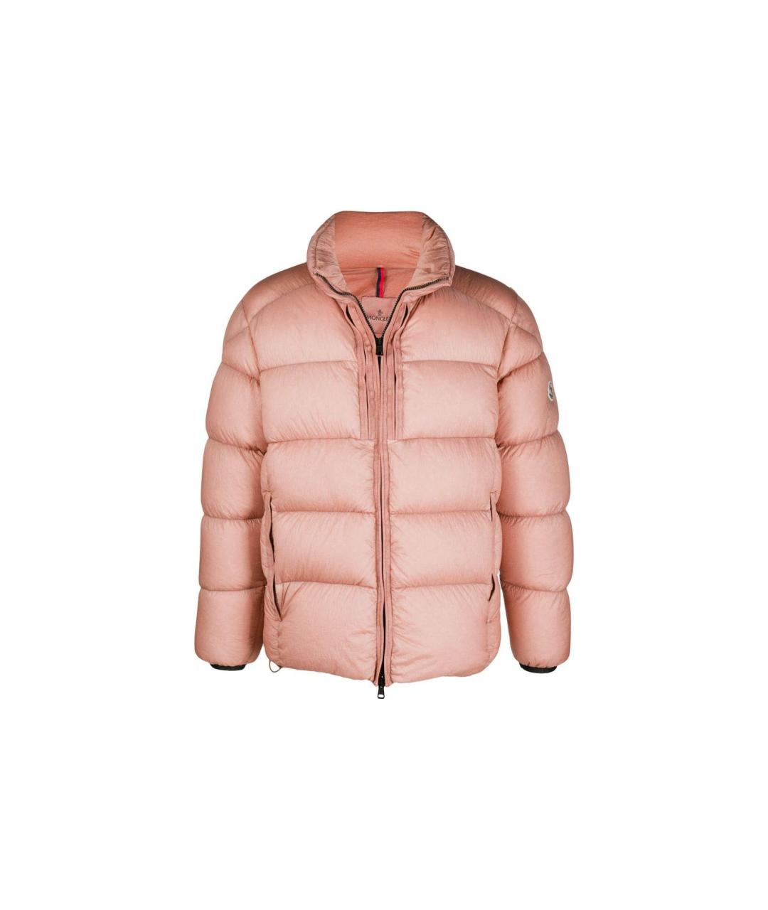MONCLER Розовый пуховик, фото 1