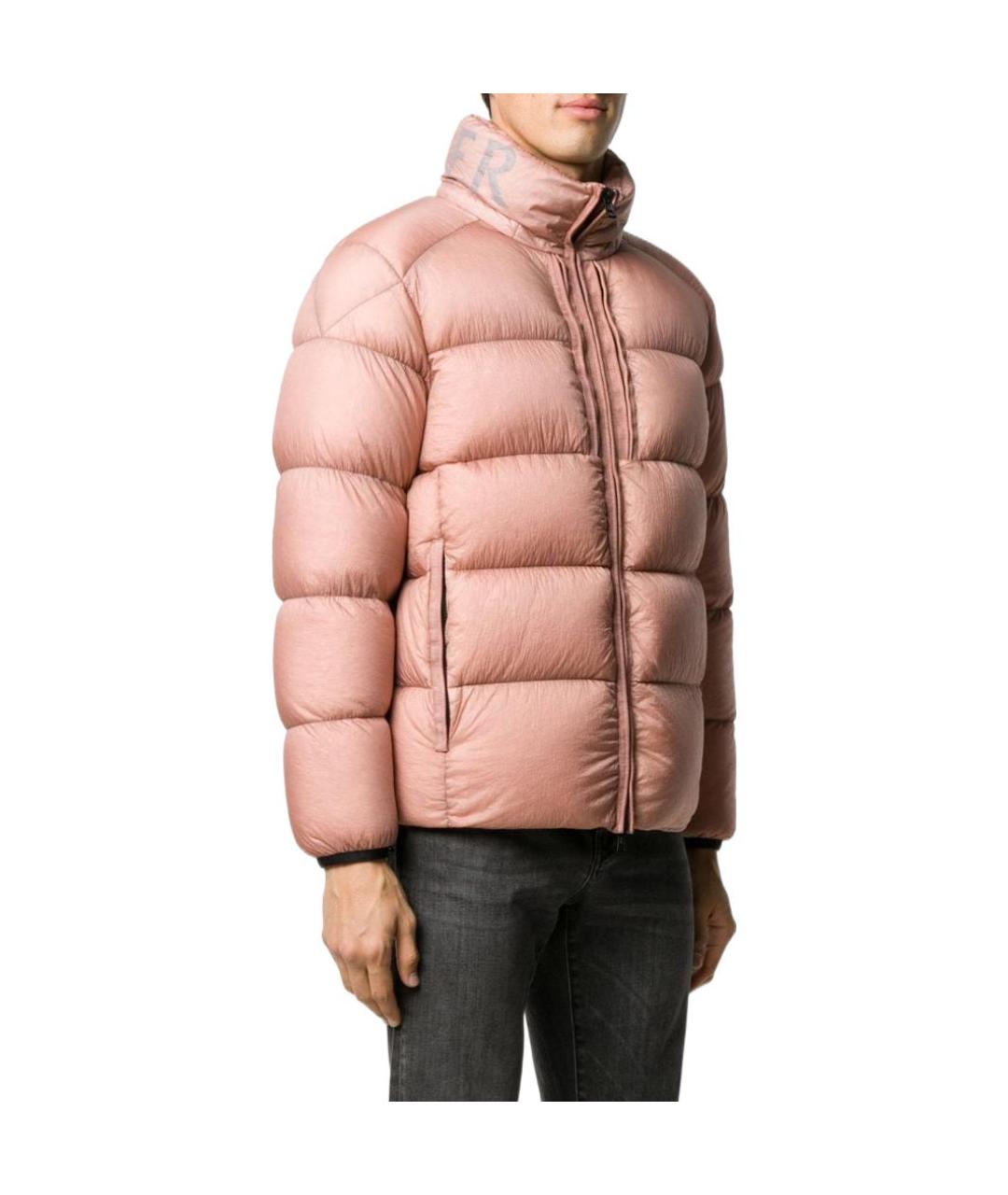 MONCLER Розовый пуховик, фото 4