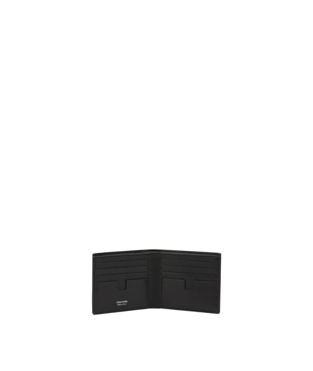 TOM FORD Черный кожаный кошелек, фото 5