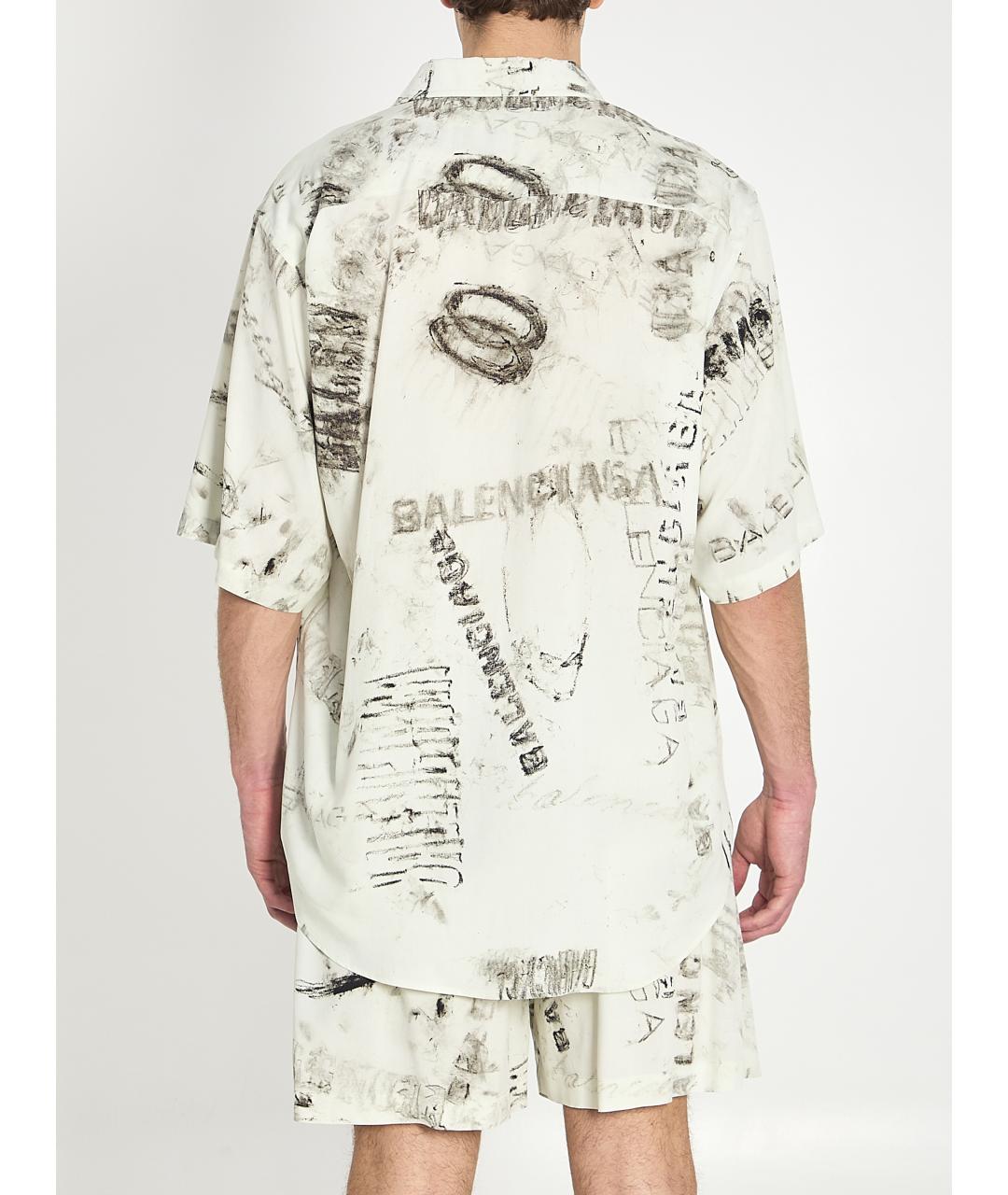 BALENCIAGA Мульти кэжуал рубашка, фото 4