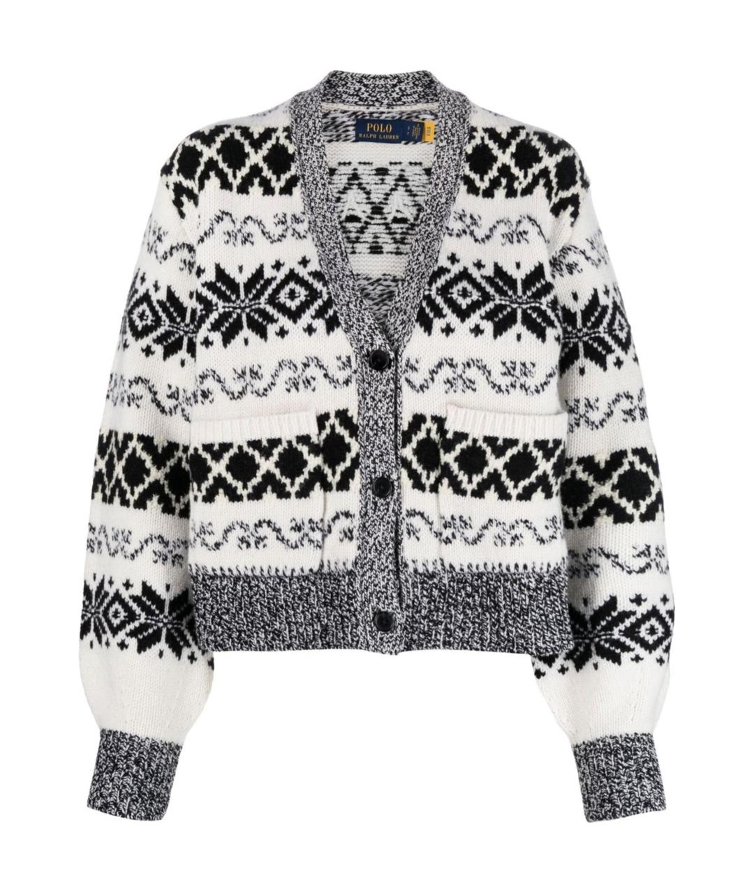 POLO RALPH LAUREN Белый кардиган, фото 1