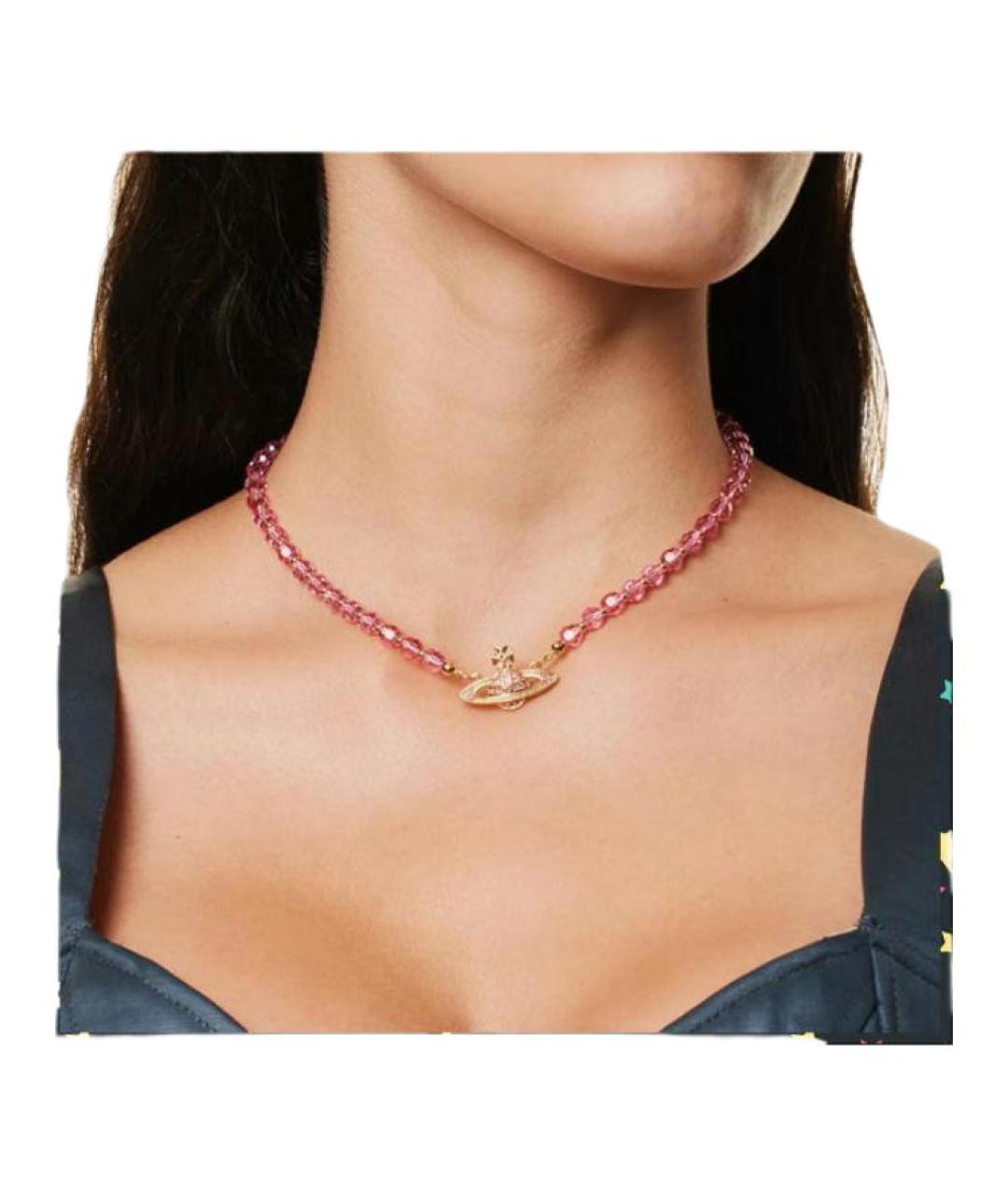 VIVIENNE WESTWOOD Золотая латунная цепочка, фото 2