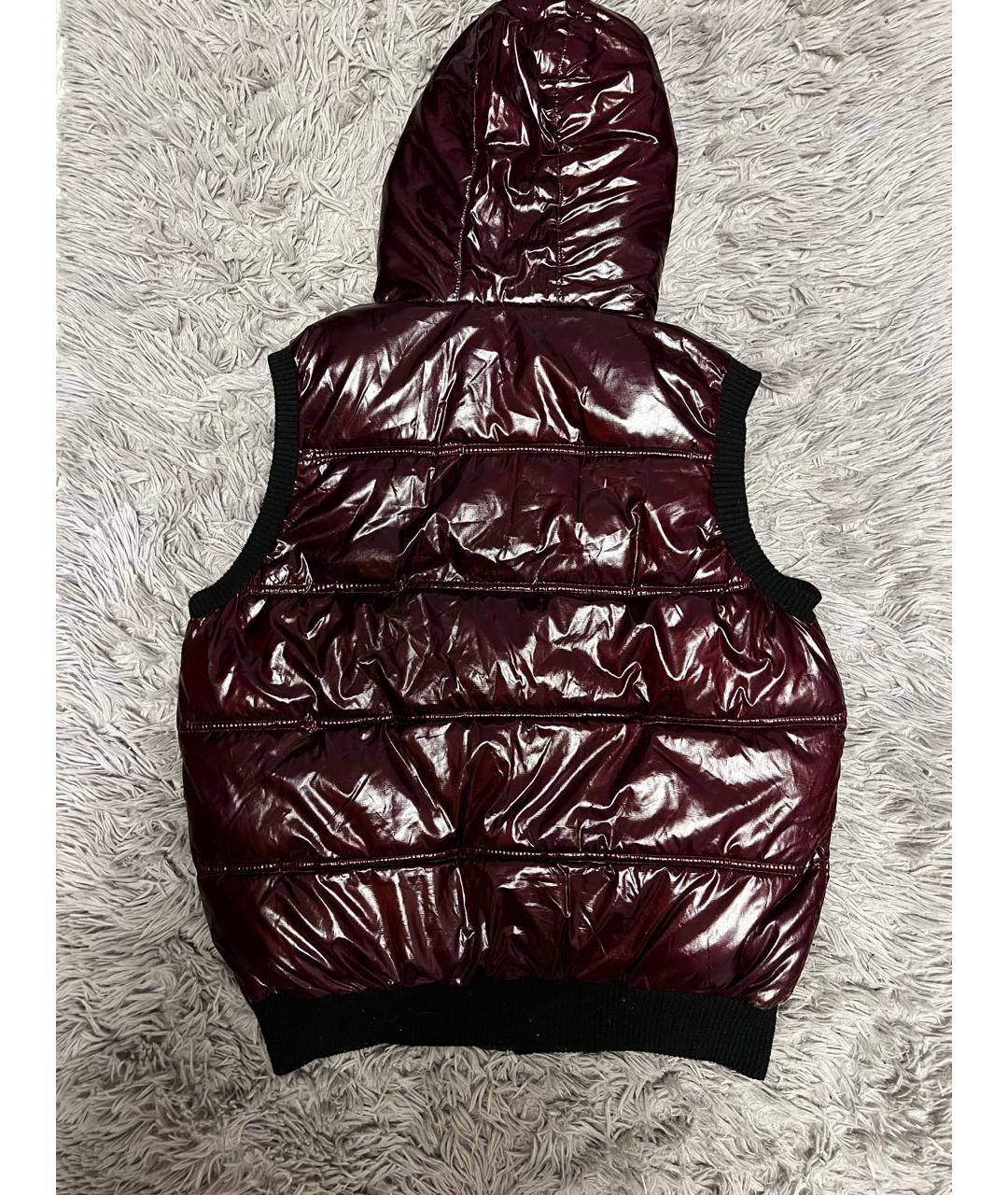 DOLCE&GABBANA Бордовый жилет, фото 2