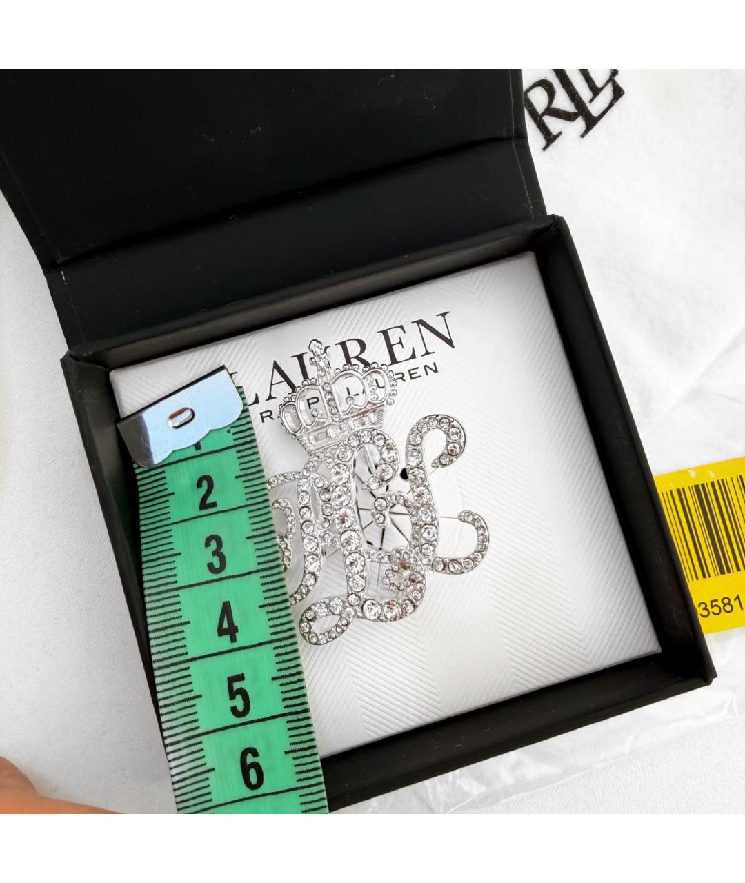 RALPH LAUREN Серебряная металлическая булавка / брошь, фото 3