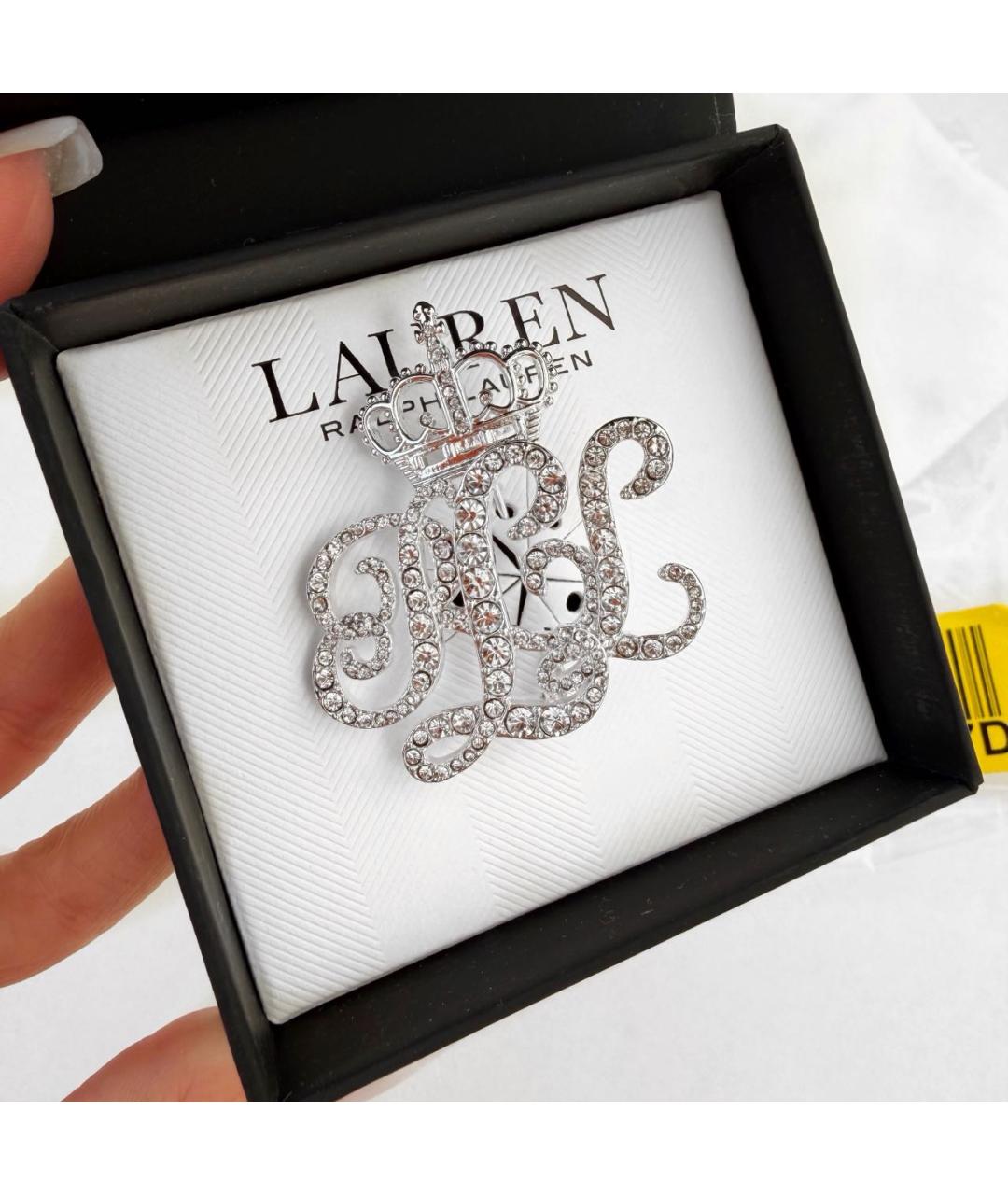 RALPH LAUREN Серебряная металлическая булавка / брошь, фото 2