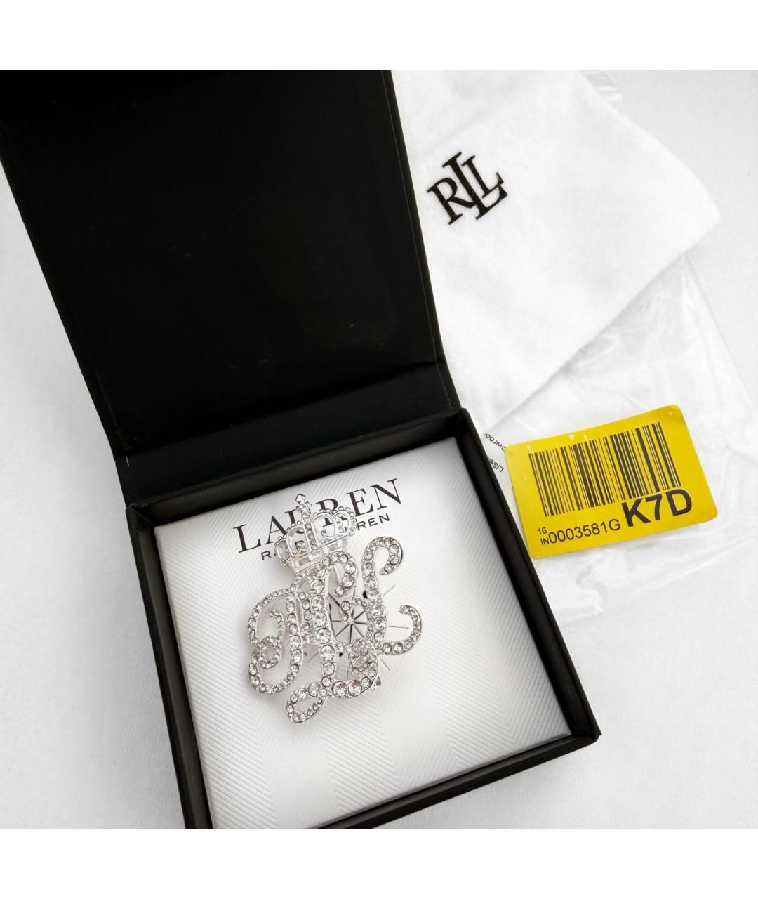 RALPH LAUREN Серебряная металлическая булавка / брошь, фото 5