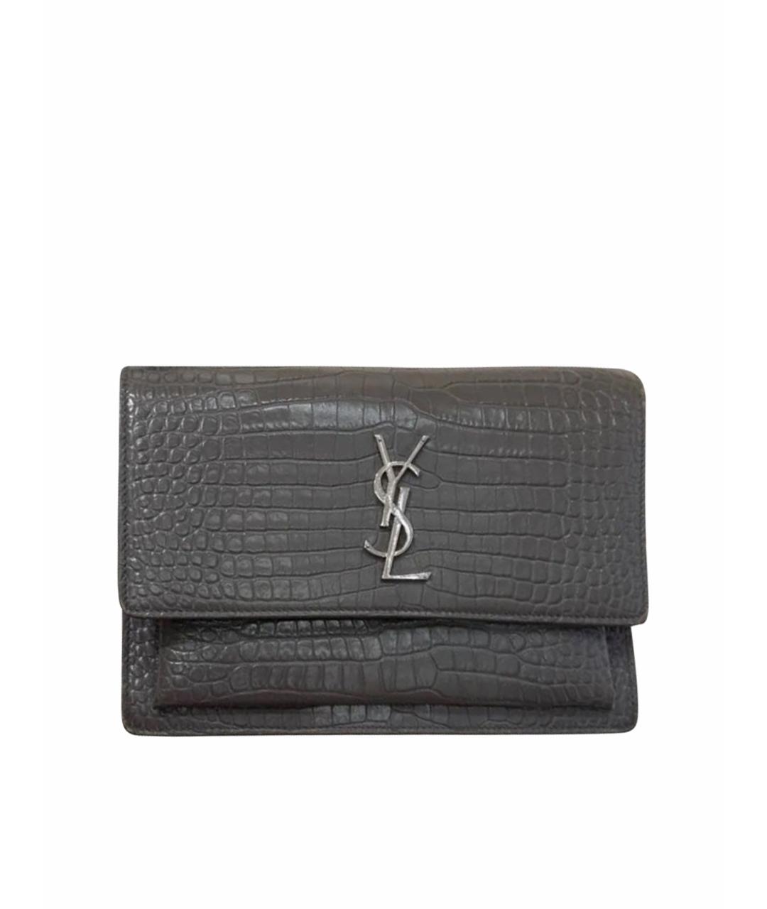 SAINT LAURENT Кожаная сумка через плечо, фото 1