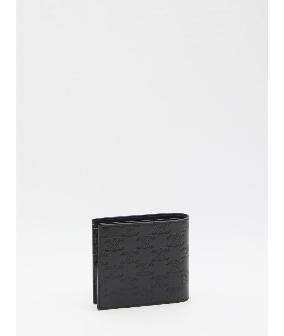 CELINE Черный кожаный кардхолдер, фото 2