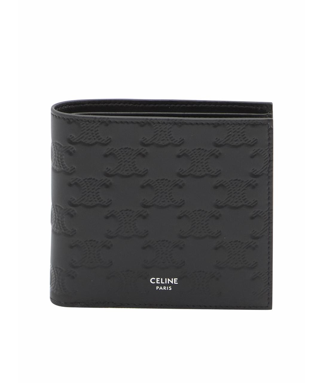 CELINE Черный кожаный кардхолдер, фото 1