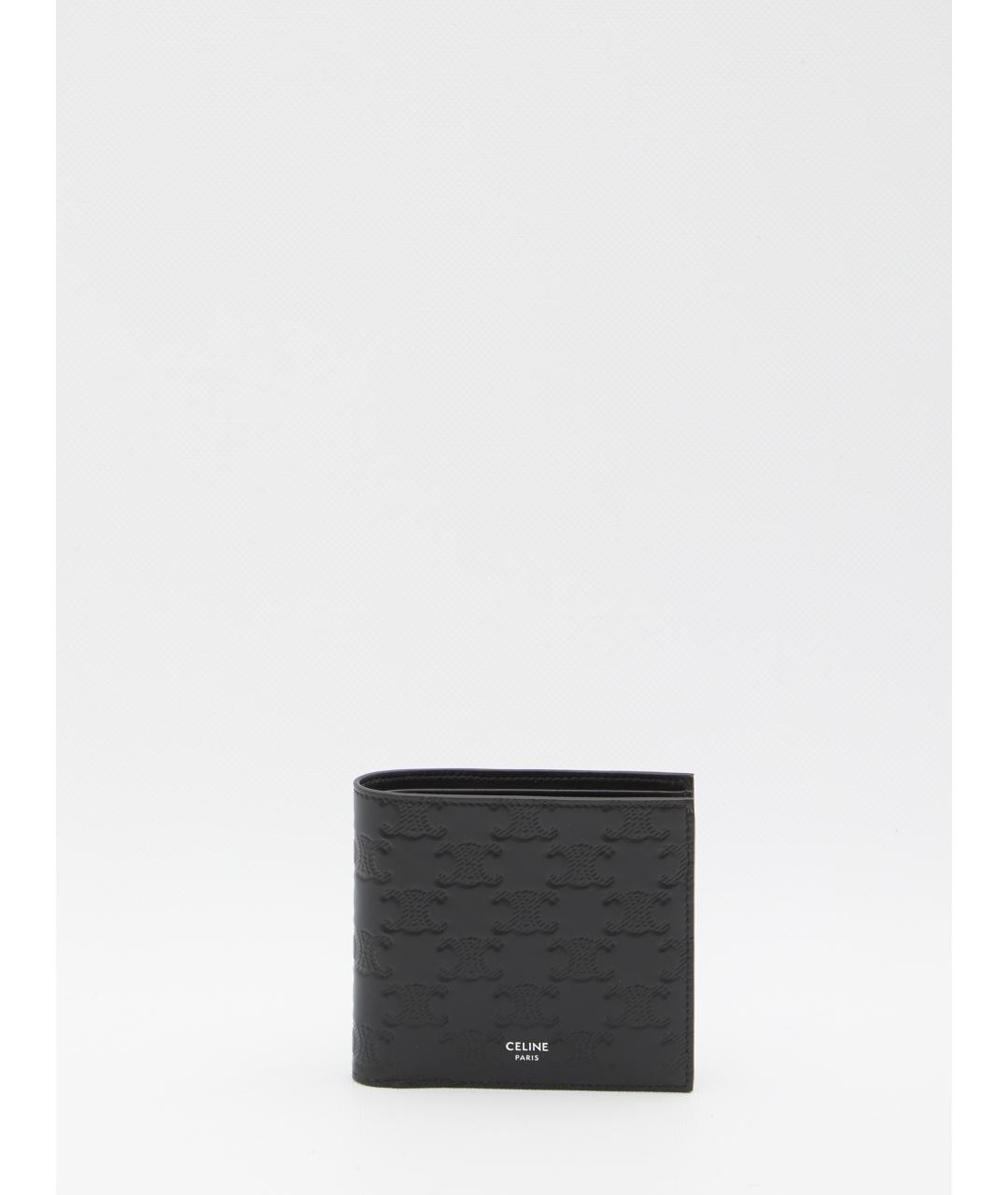 CELINE Черный кожаный кардхолдер, фото 6
