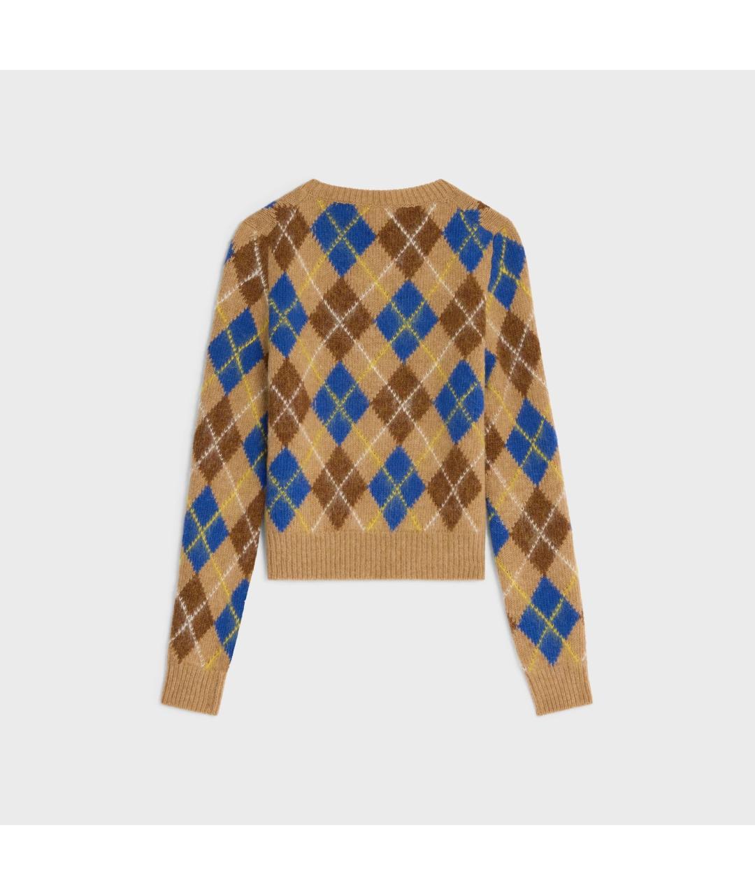 CELINE Мульти шерстяной джемпер / свитер, фото 2