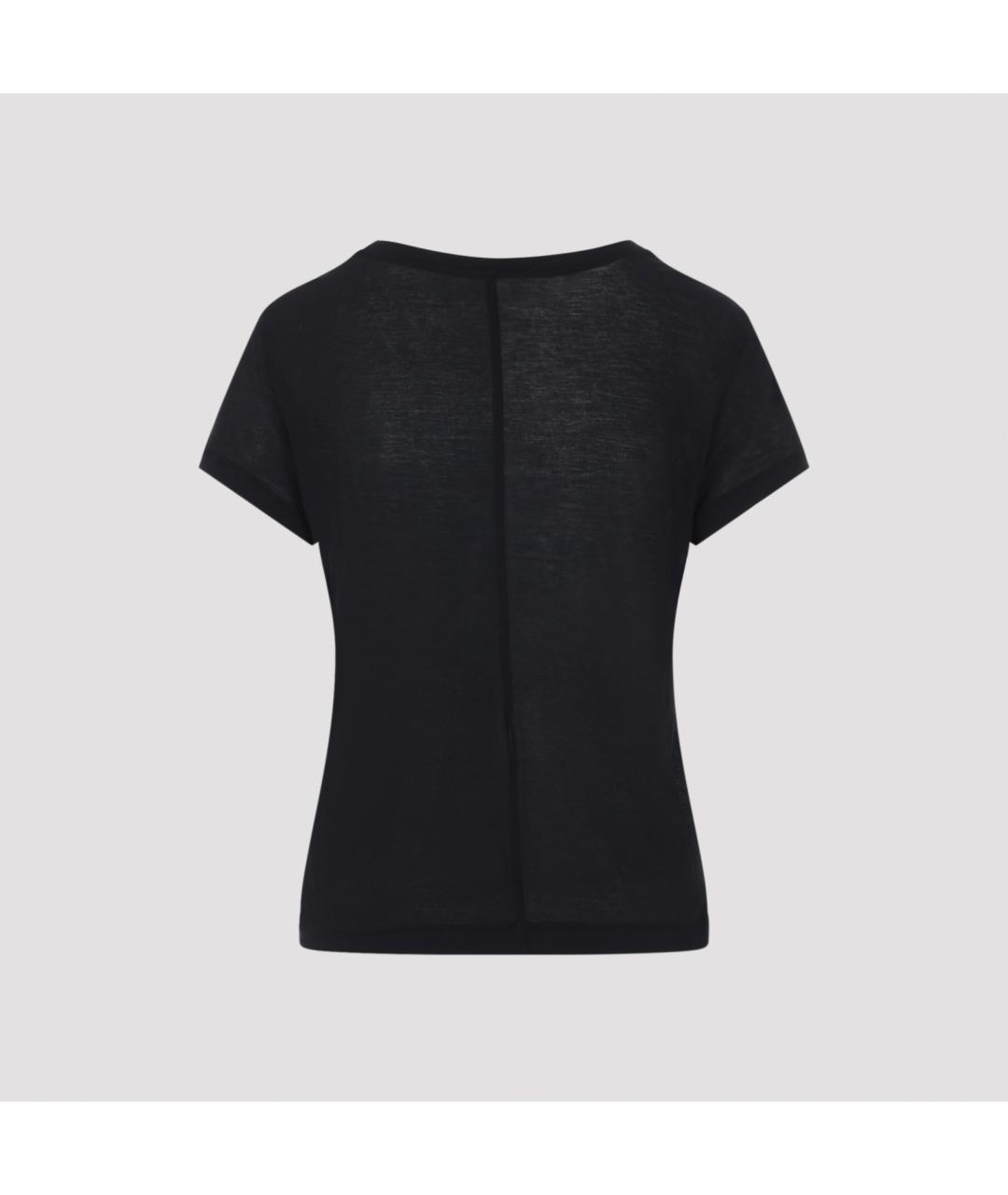 CO Черная хлопковая футболка, фото 3