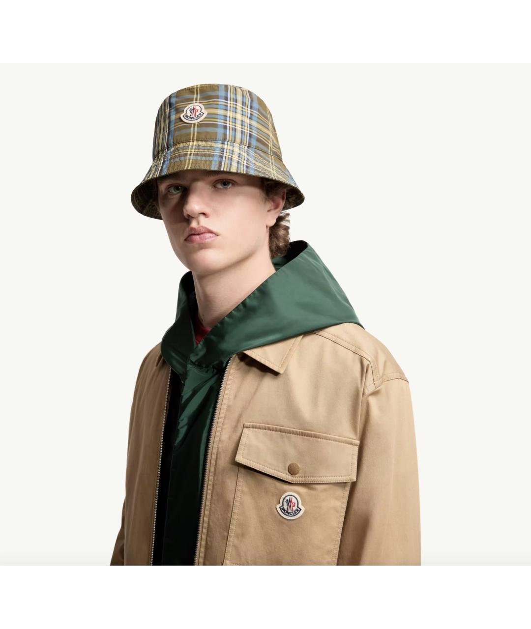 MONCLER Бежевая хлопковая куртка, фото 3