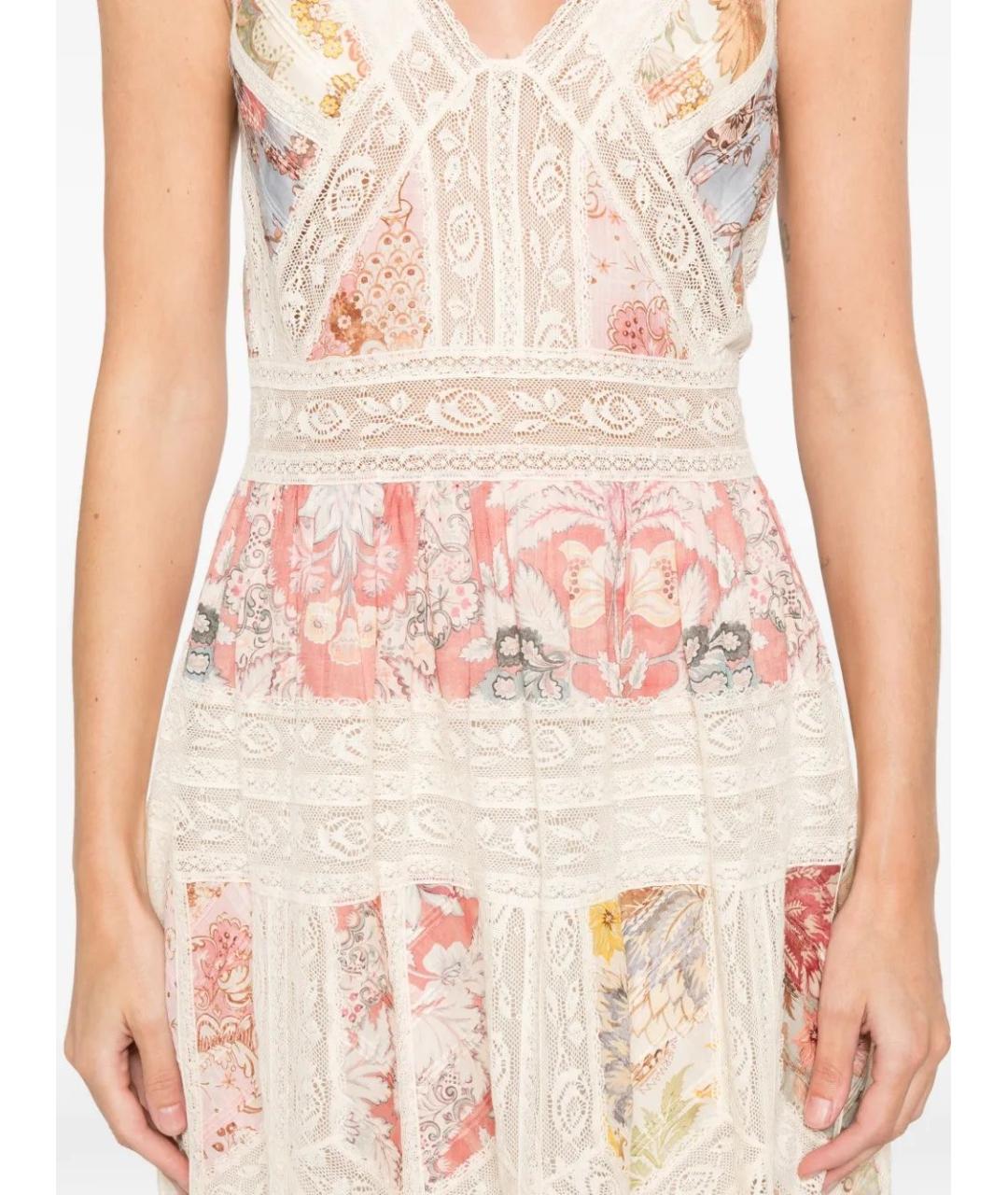 ZIMMERMANN Мульти хлопковое повседневное платье, фото 5