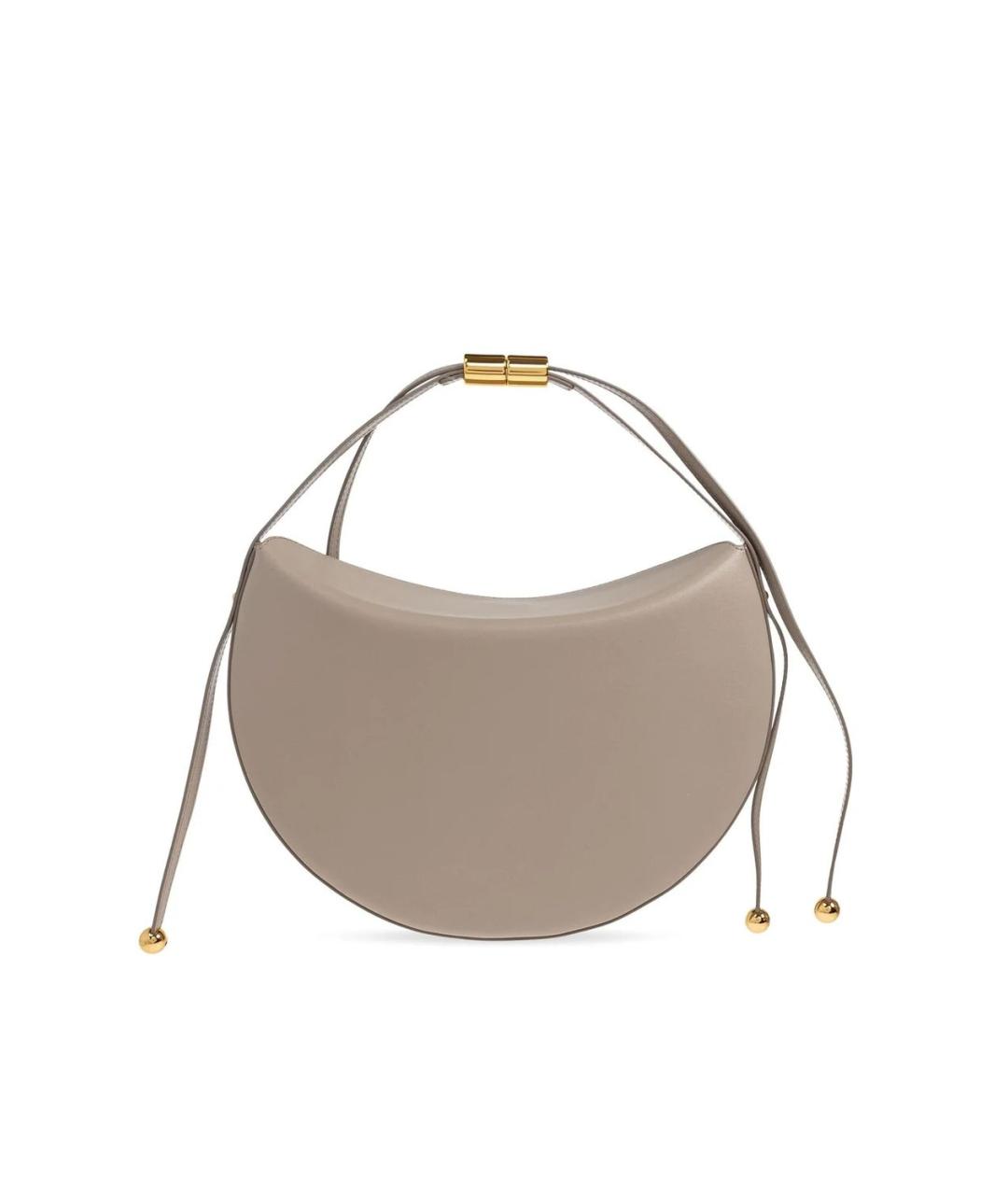 FURLA Серая кожаная сумка через плечо, фото 2