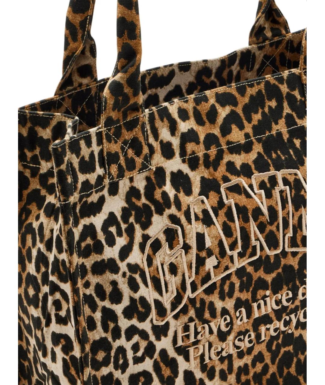 GANNI Мульти тканевая сумка тоут, фото 3