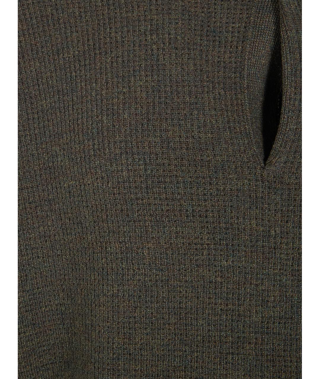 FEAR OF GOD Хаки шерстяной джемпер / свитер, фото 3