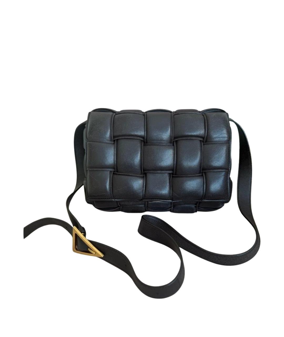 BOTTEGA VENETA Коричневая кожаная сумка через плечо, фото 1