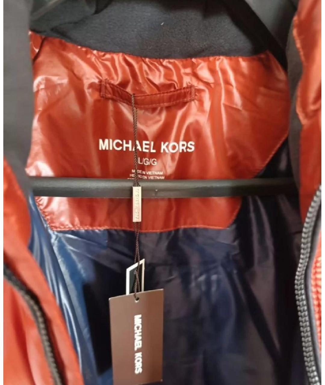 MICHAEL KORS Мульти полиэстеровая куртка, фото 3