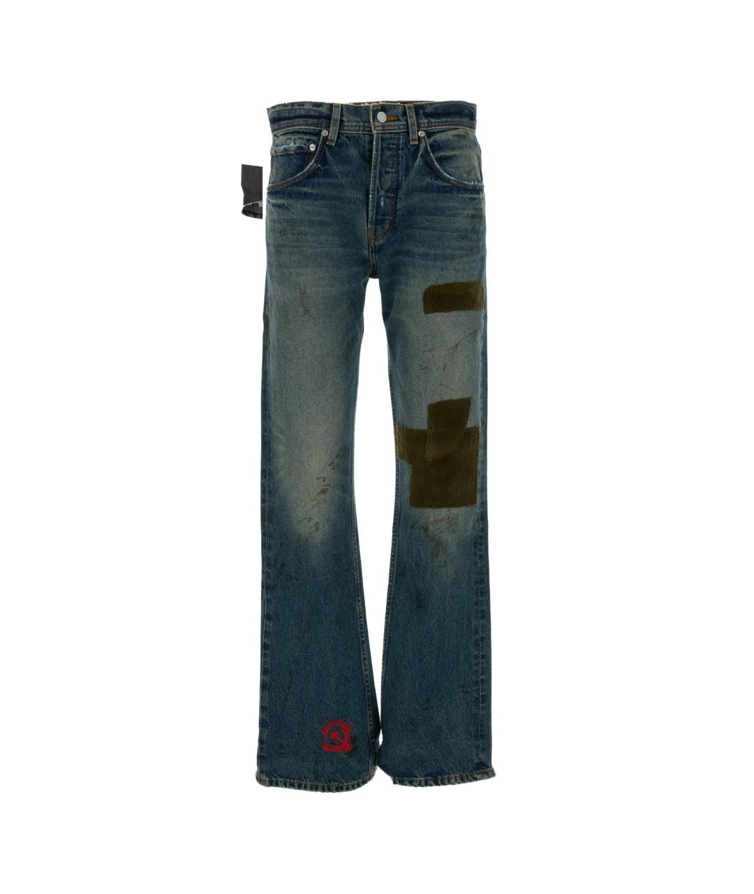 Enfants Riches Déprimés Синие хлопковые прямые джинсы, фото 1