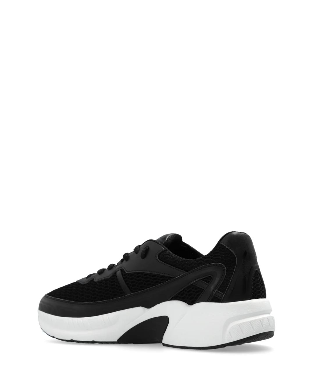 GIVENCHY Черные текстильные низкие кроссовки / кеды, фото 3