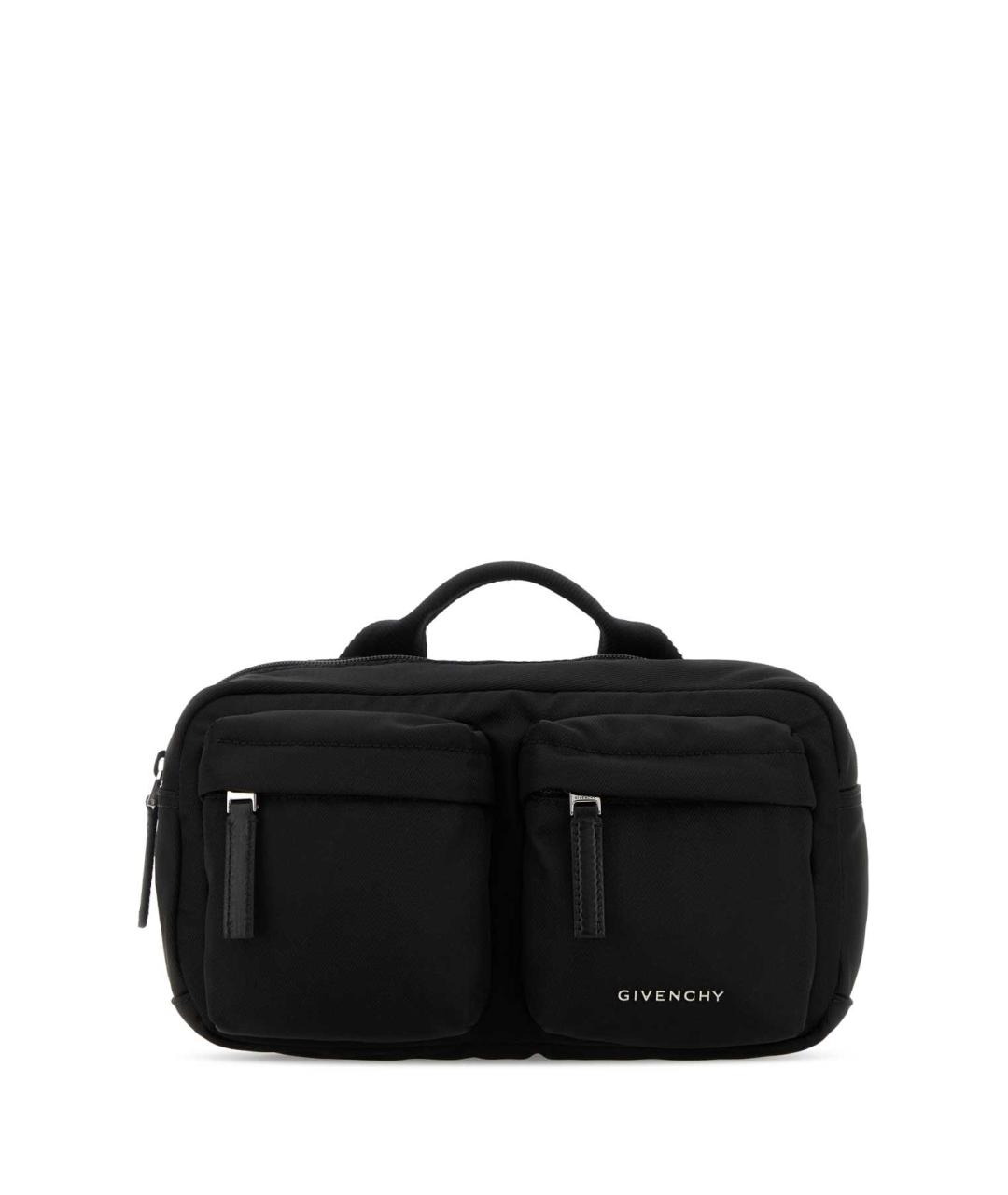 GIVENCHY Черная синтетическая барсетка, фото 1