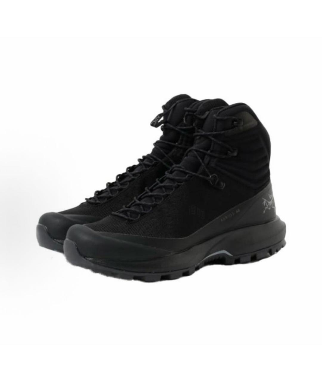 ARCTERYX Черные текстильные высокие кроссовки / кеды, фото 5