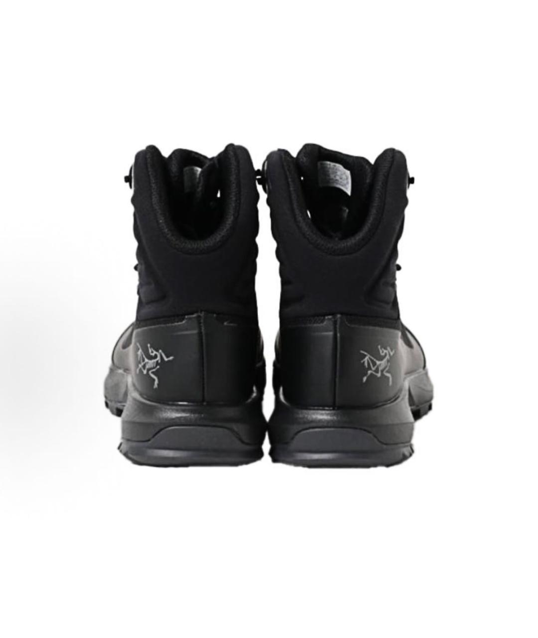ARCTERYX Черные текстильные высокие кроссовки / кеды, фото 4