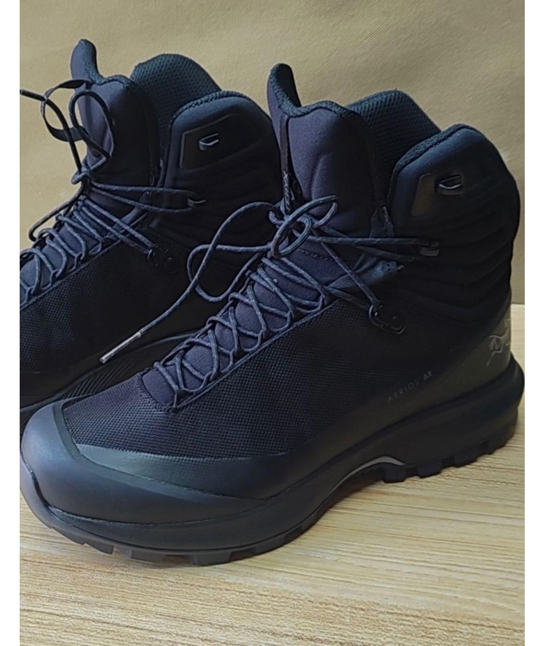 ARCTERYX Черные текстильные высокие кроссовки / кеды, фото 6