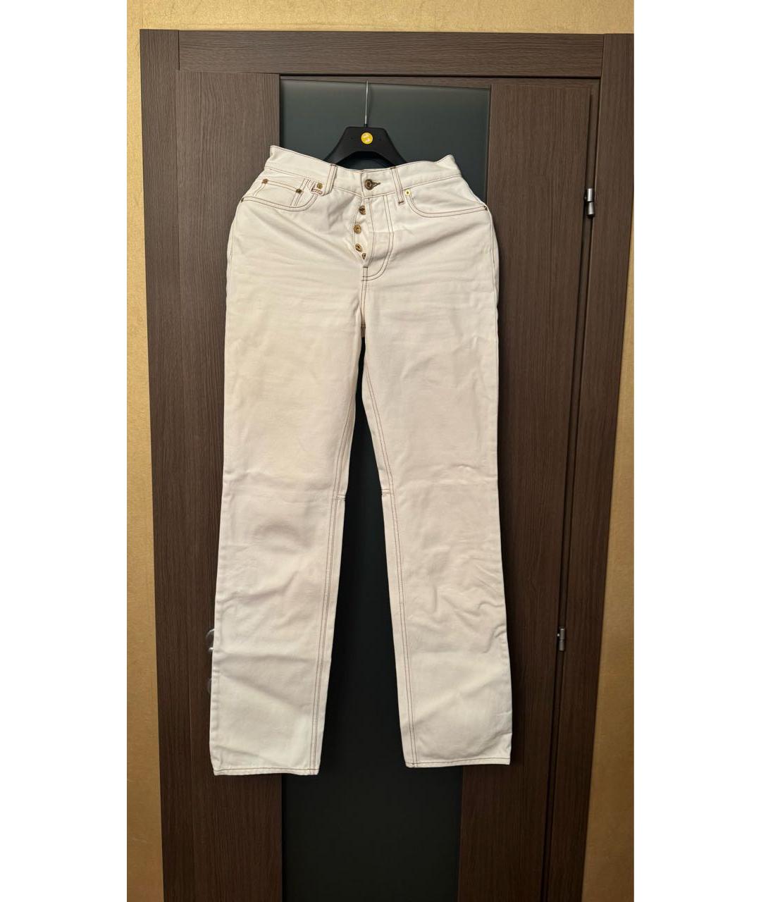 JACQUEMUS Белый деним костюм с брюками, фото 4