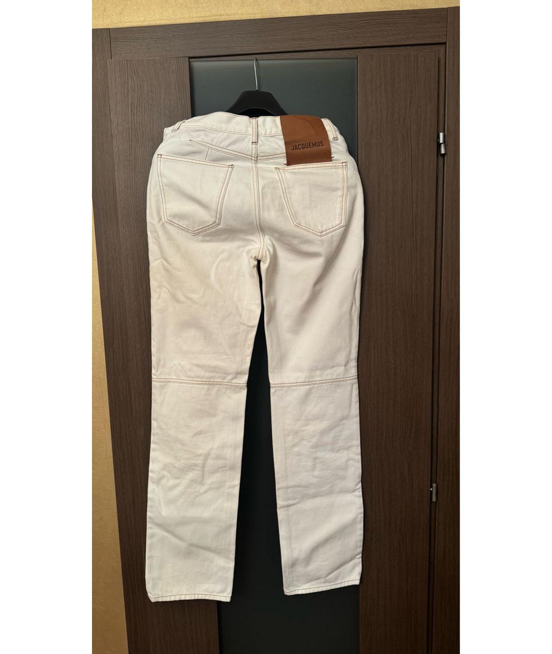 JACQUEMUS Белый деним костюм с брюками, фото 6